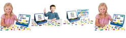 Junior Learning Rainbow Phonics Magnetic Letters and Built in Magnetic Board